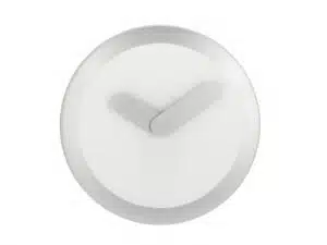 NeXtime klok 2615zi Focus, Ø25 cm, Wall, White/ Silver
