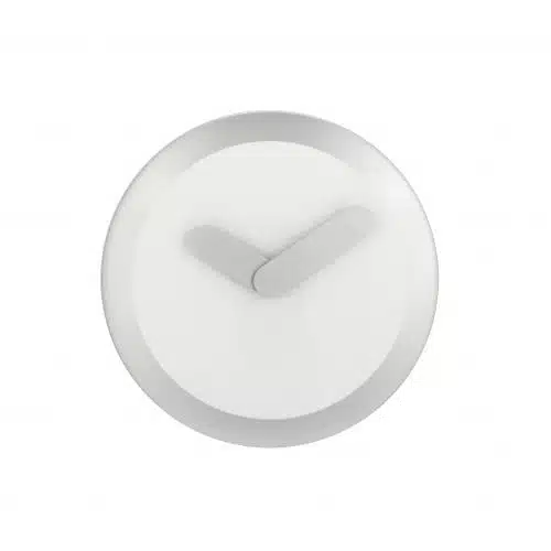 NeXtime klok 2615zi Focus, Ø25 cm, Wall, White/ Silver 1 NeXtime klok 2615zi Focus, Ø25 cm, Wall, White/ Silver