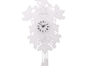 NeXtime klok 2988 Cuckoo Weeble, 41x21 cm, Wall, White
