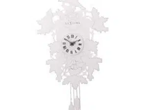 NeXtime klok 2988 Cuckoo Weeble, 41x21 cm, Wall, White