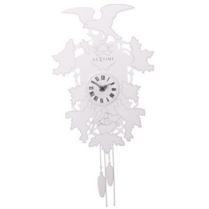 NeXtime klok 2988 Cuckoo Weeble, 41x21 cm, Wall, White