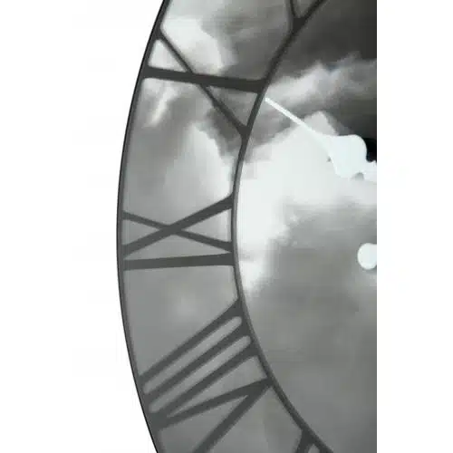 NeXtime klok 3037 Clouds, Ø39 cm, Wall, Black 4 NeXtime klok 3037 Clouds, Ø39 cm, Wall, Black - Afbeelding 4