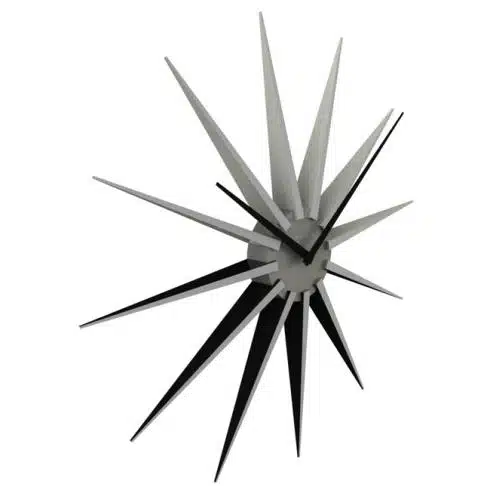 NeXtime klok 3051zi Nova, Ø50 cm, Wall, Black/ Silver 1 NeXtime klok 3051zi Nova, Ø50 cm, Wall, Black/ Silver