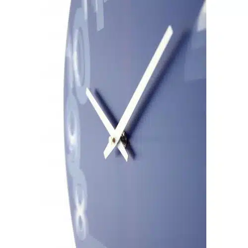 NeXtime klok 3077bl 3D, Ø39.5 cm, Wall, Blue/ White 4 NeXtime klok 3077bl 3D, Ø39.5 cm, Wall, Blue/ White - Afbeelding 4