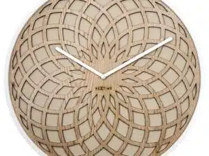 NeXtime klok 3149be Sun Large, Ø50 cm, Wall, Beige