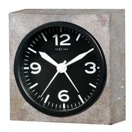NeXtime klok 5167 Real Time Heavy Metal, 9.5x9.5x3.2 cm, Wall, Gray 1 NeXtime klok 5167 Real Time Heavy Metal, 9.5x9.5x3.2 cm, Wall, Gray
