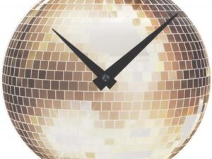 NeXtime klok 5172 Little Disco, Ø20 cm, Wall, Silver