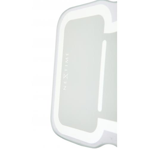 NeXtime klok 5185wi Mini Thumbs Up, 20.5x21 cm, Wall, White/ Silver 4 NeXtime klok 5185wi Mini Thumbs Up, 20.5x21 cm, Wall, White/ Silver - Afbeelding 4
