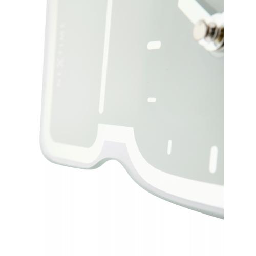 NeXtime klok 5185wi Mini Thumbs Up, 20.5x21 cm, Wall, White/ Silver 5 NeXtime klok 5185wi Mini Thumbs Up, 20.5x21 cm, Wall, White/ Silver - Afbeelding 5