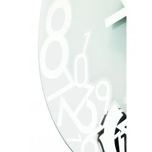 NeXtime klok 8115 Dropped, Ø43 cm, Wall, Silver 3 NeXtime klok 8115 Dropped, Ø43 cm, Wall, Silver - Afbeelding 3
