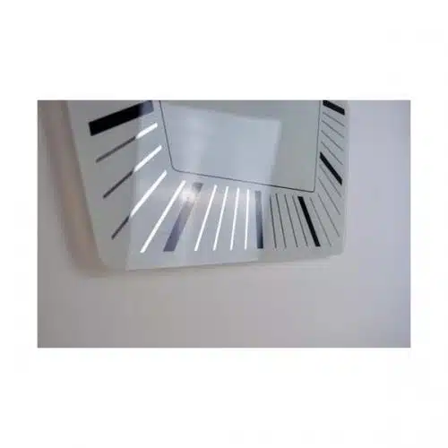 NeXtime klok 8128wi Hexagon, 43x43 cm, Wall, White 2 NeXtime klok 8128wi Hexagon, 43x43 cm, Wall, White - Afbeelding 2