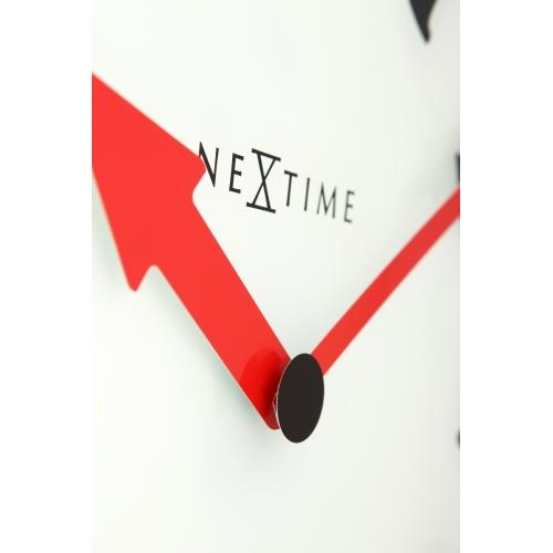 NeXtime klok 8151 Boy, Ø43 cm, Wall, White/ Blue/ Black/ Red 4 NeXtime klok 8151 Boy, Ø43 cm, Wall, White/ Blue/ Black/ Red - Afbeelding 4