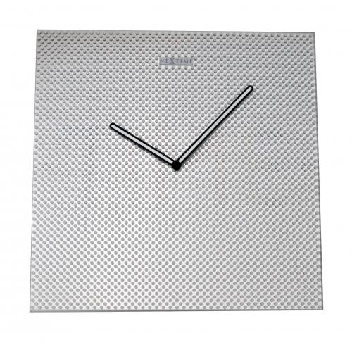 NeXtime klok 8165 Mistery - Time, 43x43 cm, Wall, Metal 2 NeXtime klok 8165 Mistery - Time, 43x43 cm, Wall, Metal - Afbeelding 2