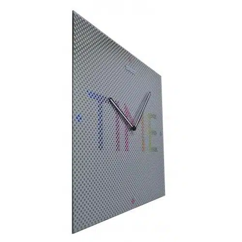 NeXtime klok 8165 Mistery - Time, 43x43 cm, Wall, Metal 3 NeXtime klok 8165 Mistery - Time, 43x43 cm, Wall, Metal - Afbeelding 3