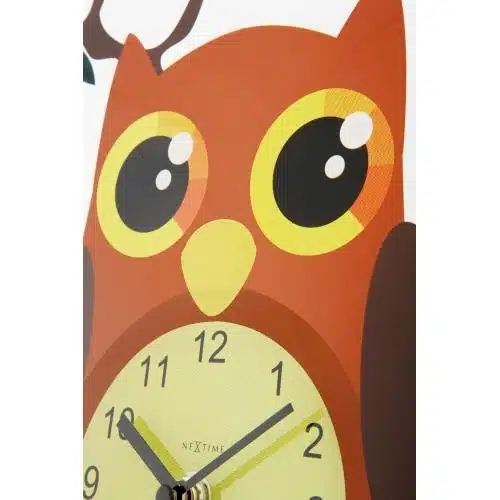 NeXtime klok 8169 Oohoo, Ø43 cm, Wall, Multi-color 4 NeXtime klok 8169 Oohoo, Ø43 cm, Wall, Multi-color - Afbeelding 4