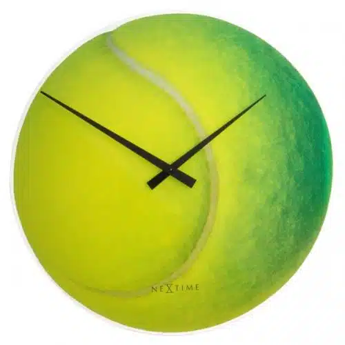 NeXtime klok 8803 Roger, Ø30 cm, Wall, Yellow 1 NeXtime klok 8803 Roger, Ø30 cm, Wall, Yellow