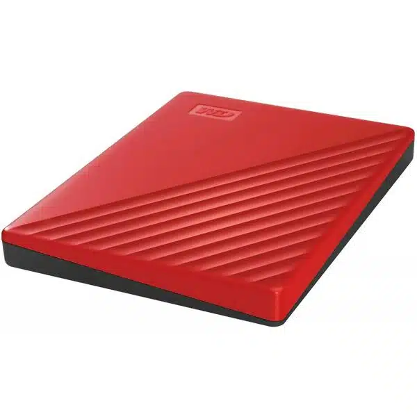 Western Digital WDBYVG0020BRD-WESN My Passport Portable External Hard Drive, 2TB, USB3.0 Red 4 Western Digital WDBYVG0020BRD-WESN My Passport Portable External Hard Drive, 2TB, USB3.0 Red - Afbeelding 4