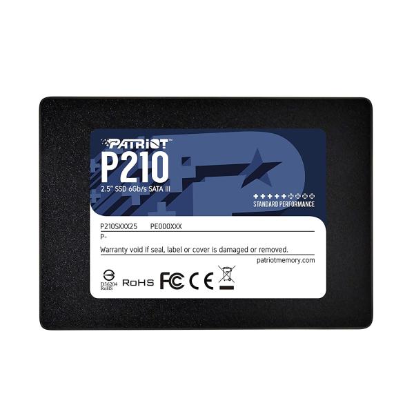 Patriot P210S512G25 P210 SSD, 512GB, 2.5", SATA3, TRIM, SMART, 520/ 430 MB/s, 50K IOPS 1 Patriot P210S512G25 P210 SSD, 512GB, 2.5", SATA3, TRIM, SMART, 520/ 430 MB/s, 50K IOPS
