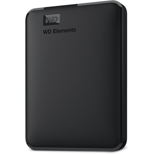 Western Digital WDBU6Y0050BBK-WESN Elements Portable, 5TB, 2.5 inch, USB3.0 2 Western Digital WDBU6Y0050BBK-WESN Elements Portable, 5TB, 2.5 inch, USB3.0 - Afbeelding 2
