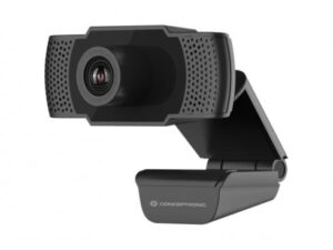 Conceptronic AMDIS01B AMDIS 1080P Full HD Webcam with Microphone, 2 MP, 1080p, 30 fps, H.264