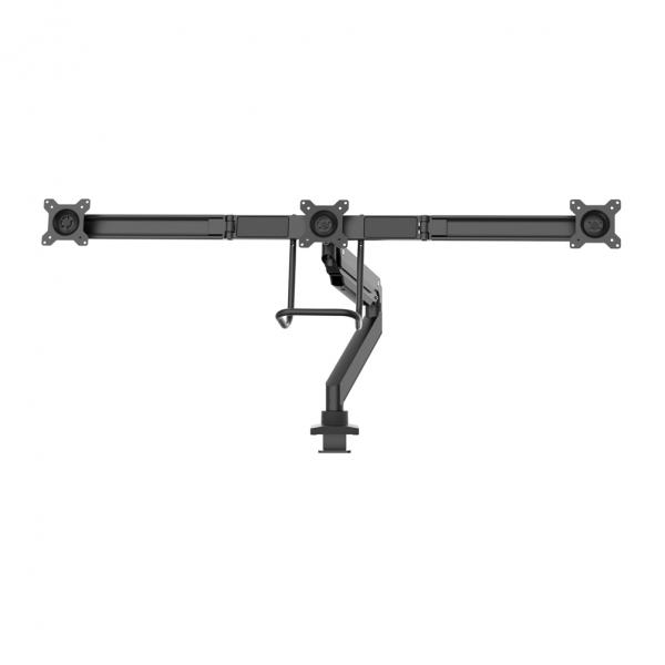 Neomounts NM-D775DX3BLACK flat screen desk mount, 17"-24", 6 kg, 100x100 mm, clamp/bolt, 3 Neomounts NM-D775DX3BLACK flat screen desk mount, 17"-24", 6 kg, 100x100 mm, clamp/bolt, - Afbeelding 3