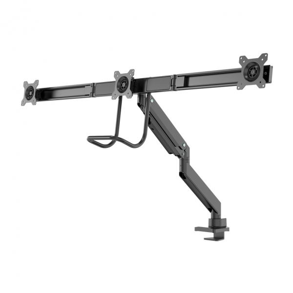 Neomounts NM-D775DX3BLACK flat screen desk mount, 17"-24", 6 kg, 100x100 mm, clamp/bolt, 4 Neomounts NM-D775DX3BLACK flat screen desk mount, 17"-24", 6 kg, 100x100 mm, clamp/bolt, - Afbeelding 4