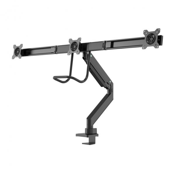 Neomounts NM-D775DX3BLACK flat screen desk mount, 17"-24", 6 kg, 100x100 mm, clamp/bolt, 5 Neomounts NM-D775DX3BLACK flat screen desk mount, 17"-24", 6 kg, 100x100 mm, clamp/bolt, - Afbeelding 5