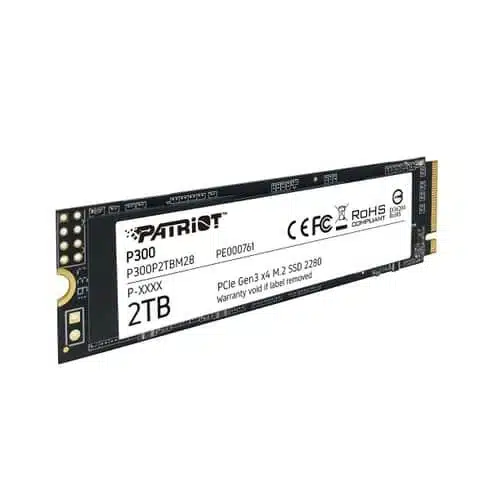 Patriot P300P2TBM28 P300 SSD, 2TB, M.2 2280, PCIe 3x4, NAND, HMB Cache, 2100/1650 MB/s, 290K IOPS 2 Patriot P300P2TBM28 P300 SSD, 2TB, M.2 2280, PCIe 3x4, NAND, HMB Cache, 2100/1650 MB/s, 290K IOPS - Afbeelding 2
