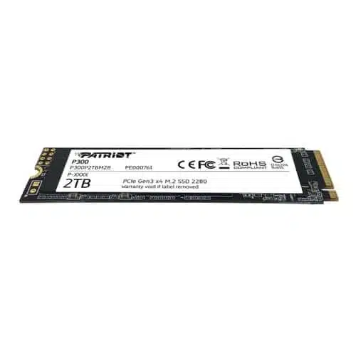 Patriot P300P2TBM28 P300 SSD, 2TB, M.2 2280, PCIe 3x4, NAND, HMB Cache, 2100/1650 MB/s, 290K IOPS 3 Patriot P300P2TBM28 P300 SSD, 2TB, M.2 2280, PCIe 3x4, NAND, HMB Cache, 2100/1650 MB/s, 290K IOPS - Afbeelding 3