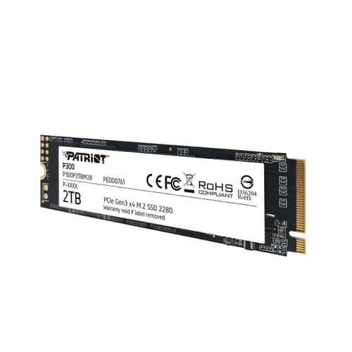 Patriot P300P2TBM28 P300 SSD, 2TB, M.2 2280, PCIe 3x4, NAND, HMB Cache, 2100/1650 MB/s, 290K IOPS 4 Patriot P300P2TBM28 P300 SSD, 2TB, M.2 2280, PCIe 3x4, NAND, HMB Cache, 2100/1650 MB/s, 290K IOPS - Afbeelding 4