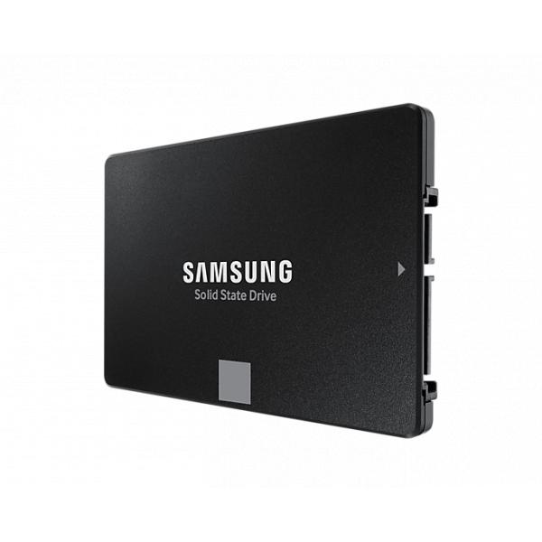 Samsung MZ-77E250B 870 EVO SSD, 250B, 2.5", SATA-3 6 Gbps, 3D V-NAND, 512 MB DDR4, 560/ 550 MB/s 2 Samsung MZ-77E250B 870 EVO SSD, 250B, 2.5", SATA-3 6 Gbps, 3D V-NAND, 512 MB DDR4, 560/ 550 MB/s - Afbeelding 2
