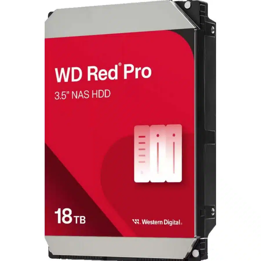 Western Digital WD181KFGX RED Pro HDD, 18TB, 3.5", 7200 RPM, Serial ATA III, 512MB, HDD, CMR 1 Western Digital WD181KFGX RED Pro HDD, 18TB, 3.5", 7200 RPM, Serial ATA III, 512MB, HDD, CMR