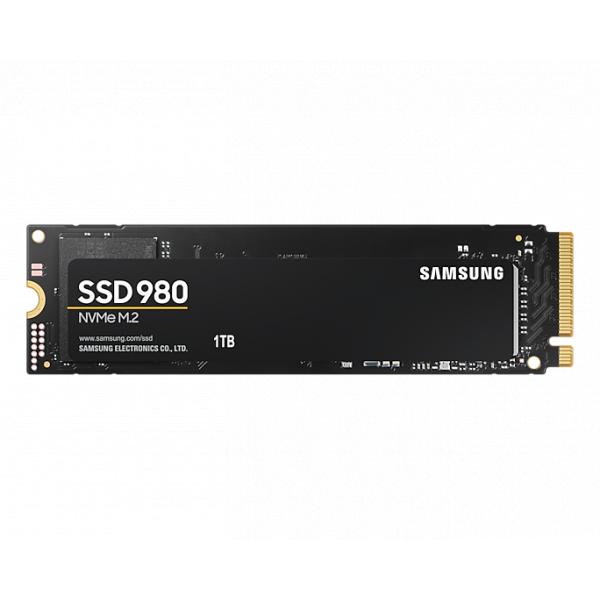 Samsung MZ-V8V1T0BW 980 SSD, 1 TB, NVMe M.2, PCle 3.0, 3500/ 3000 MB/s, 480K/500K IOPS 1 Samsung MZ-V8V1T0BW 980 SSD, 1 TB, NVMe M.2, PCle 3.0, 3500/ 3000 MB/s, 480K/500K IOPS