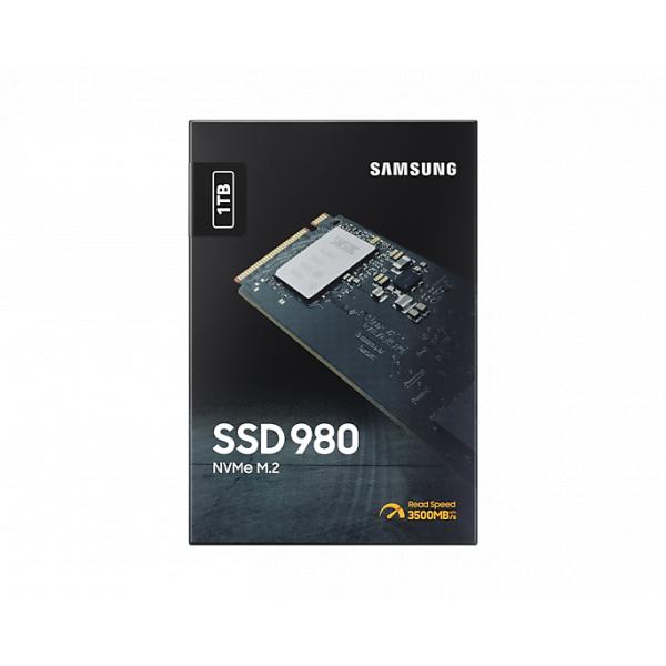 Samsung MZ-V8V1T0BW 980 SSD, 1 TB, NVMe M.2, PCle 3.0, 3500/ 3000 MB/s, 480K/500K IOPS 5 Samsung MZ-V8V1T0BW 980 SSD, 1 TB, NVMe M.2, PCle 3.0, 3500/ 3000 MB/s, 480K/500K IOPS - Afbeelding 5