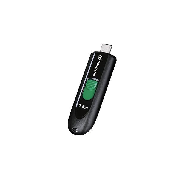 Transcend TS256GJF790C JetFlash 790C Capless Pen Drive 256GB, USB3.2 Gen 1, Type-C, Black 3 Transcend TS256GJF790C JetFlash 790C Capless Pen Drive 256GB, USB3.2 Gen 1, Type-C, Black - Afbeelding 3