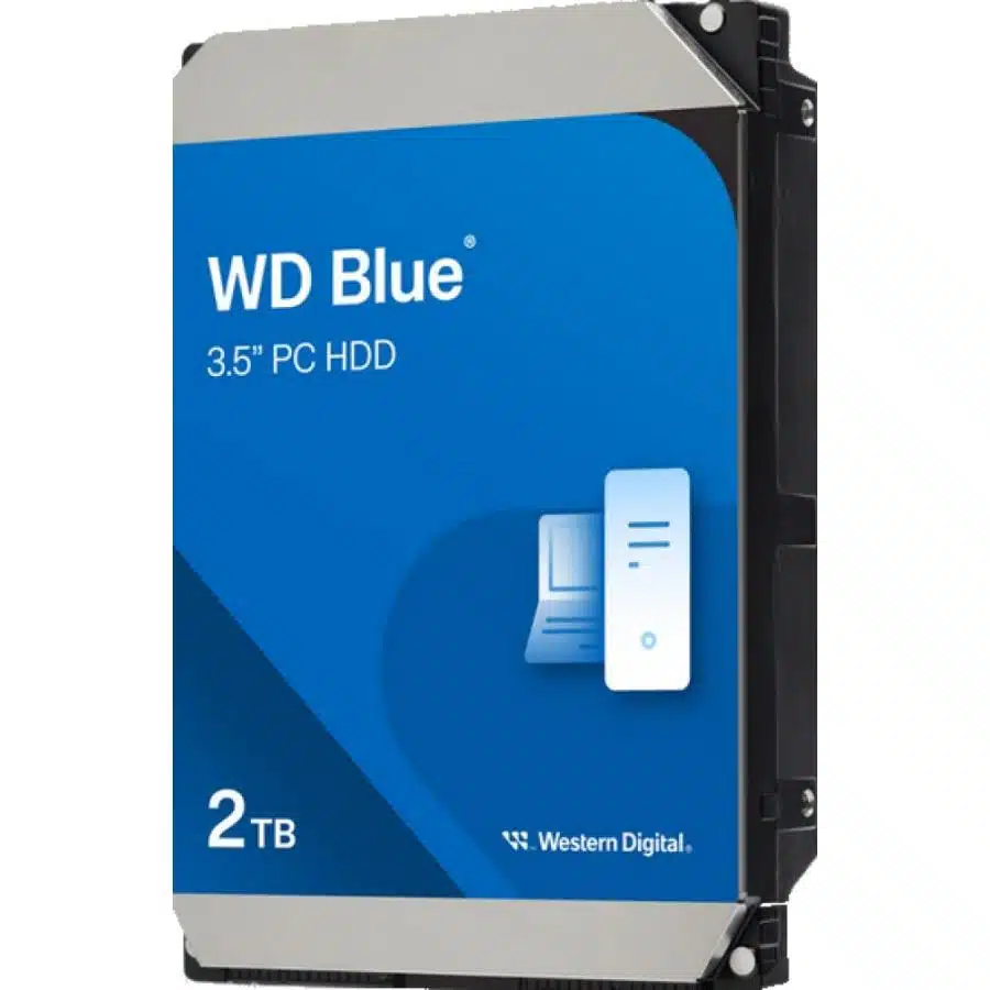 Western Digital WD20EZBX Blue HDD, 2 TB, 3.5", SATA3, 6 Gbps, 7200 RPM, 256 MB 1 Western Digital WD20EZBX Blue HDD, 2 TB, 3.5", SATA3, 6 Gbps, 7200 RPM, 256 MB