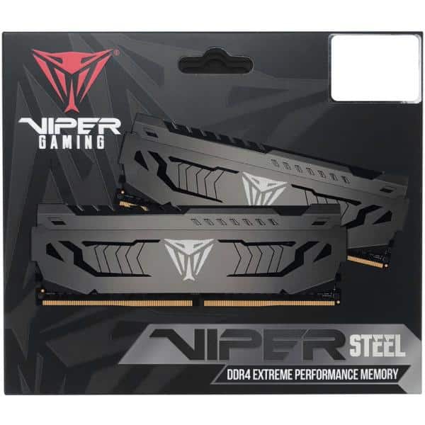 Patriot PVS416G360C8K Viper Steel Dual-Channel Kit, 16GB, DIMM DDR4, 3600 MHz, CL18, 1.35v 4 Patriot PVS416G360C8K Viper Steel Dual-Channel Kit, 16GB, DIMM DDR4, 3600 MHz, CL18, 1.35v - Afbeelding 4