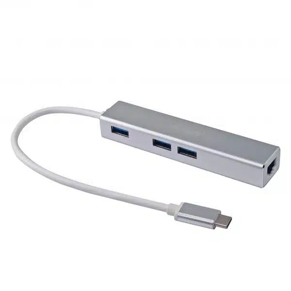 Equip 13348107101 USB-C to 3-port USB 3.0 Hubs with Gigabit adapter, USB 3.2 Gen 1, USB Type-A, WLAN 1 Equip 13348107101 USB-C to 3-port USB 3.0 Hubs with Gigabit adapter, USB 3.2 Gen 1, USB Type-A, WLAN