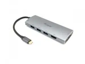 Equip 13348207101 USB-C 7 in 1 Multifunctional Adapter, USB 3.2 Gen 1 Type-C, 100 W, SD, 4K UHD