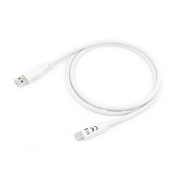 Equip 12836307101 USB 3.2 Gen 1 Type-C to A Cable, M/M, 1 m, USB A, USB C, USB 3.2 Gen 1, White 2 Equip 12836307101 USB 3.2 Gen 1 Type-C to A Cable, M/M, 1 m, USB A, USB C, USB 3.2 Gen 1, White - Afbeelding 2