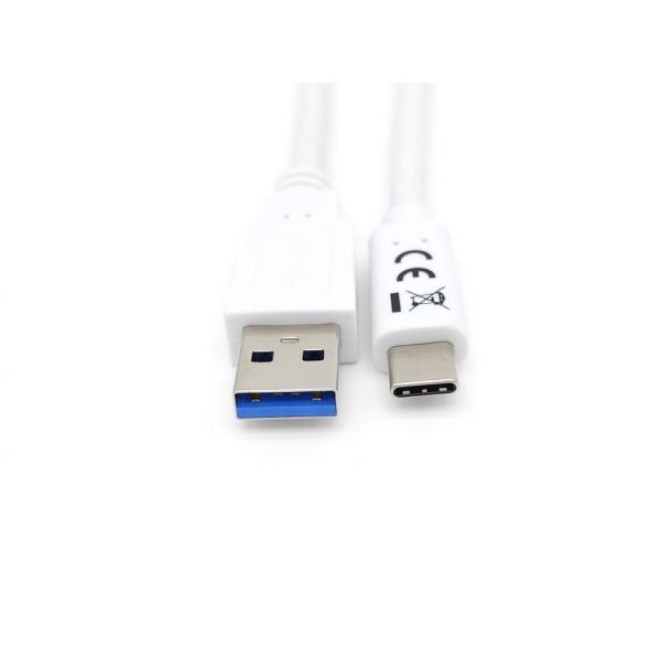 Equip 12836307101 USB 3.2 Gen 1 Type-C to A Cable, M/M, 1 m, USB A, USB C, USB 3.2 Gen 1, White 4 Equip 12836307101 USB 3.2 Gen 1 Type-C to A Cable, M/M, 1 m, USB A, USB C, USB 3.2 Gen 1, White - Afbeelding 4