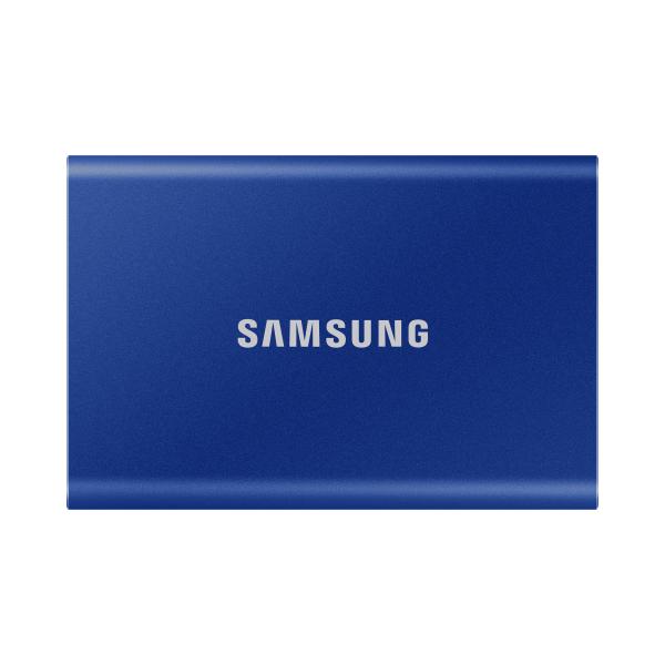 Samsung MU-PC1T0H/WW T7 Portable SSD, 1 TB, USB Type-C, 3.2 Gen 2 (3.1 Gen 2) 1050 MB/s, Blue 1 Samsung MU-PC1T0H/WW T7 Portable SSD, 1 TB, USB Type-C, 3.2 Gen 2 (3.1 Gen 2) 1050 MB/s, Blue