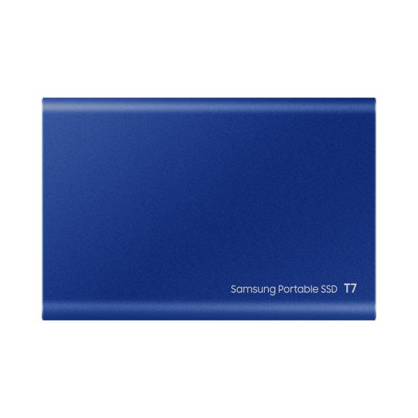 Samsung MU-PC1T0H/WW T7 Portable SSD, 1 TB, USB Type-C, 3.2 Gen 2 (3.1 Gen 2) 1050 MB/s, Blue 4 Samsung MU-PC1T0H/WW T7 Portable SSD, 1 TB, USB Type-C, 3.2 Gen 2 (3.1 Gen 2) 1050 MB/s, Blue - Afbeelding 4