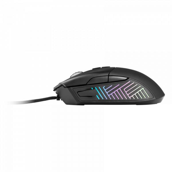 L33T Gaming 160383 Gungnir Gaming Mouse. 8 Buttons, 16.000DPI, Ergonomic, RGB 3 L33T Gaming 160383 Gungnir Gaming Mouse. 8 Buttons, 16.000DPI, Ergonomic, RGB - Afbeelding 3