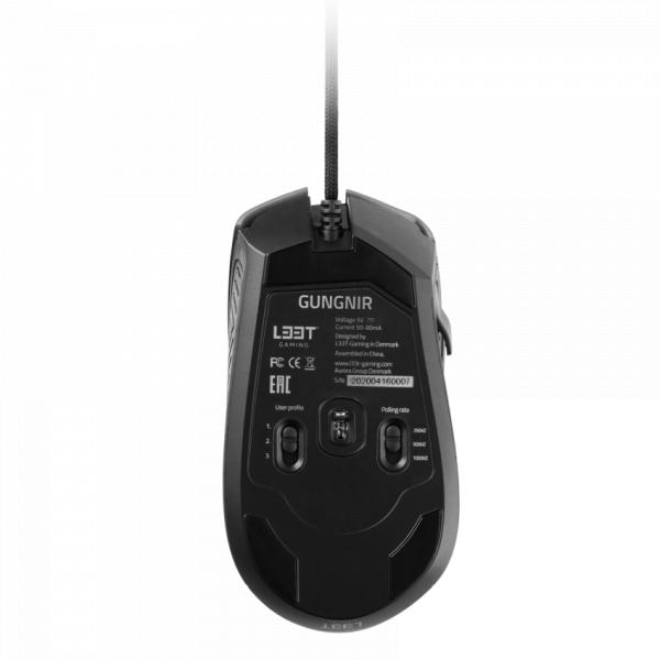 L33T Gaming 160383 Gungnir Gaming Mouse. 8 Buttons, 16.000DPI, Ergonomic, RGB 5 L33T Gaming 160383 Gungnir Gaming Mouse. 8 Buttons, 16.000DPI, Ergonomic, RGB - Afbeelding 5