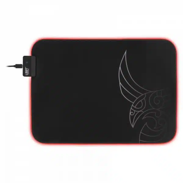L33T Gaming 160405 Karlvagn RGB Gaming mousepad, Medium-size, Fast surface. 355 x 255 x 3 mm, Black 1 L33T Gaming 160405 Karlvagn RGB Gaming mousepad, Medium-size, Fast surface. 355 x 255 x 3 mm, Black