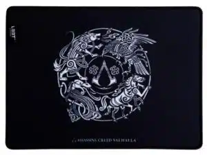 L33T Gaming 1830142 Assassin"s Creed Mousepad Small, 270x215x3 mm, Black