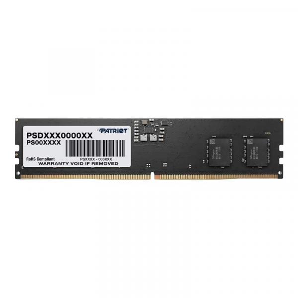 Patriot PSD516G480081 Signature-Line LONG-DIMM, 1x 16GB, DDR5, 4800 MHz, UDIMM, CL40, 1.1v 1 Patriot PSD516G480081 Signature-Line LONG-DIMM, 1x 16GB, DDR5, 4800 MHz, UDIMM, CL40, 1.1v