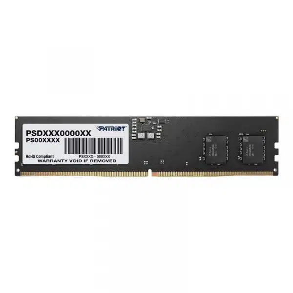 Patriot PSD516G480081 Signature-Line LONG-DIMM, 1x 16GB, DDR5, 4800 MHz, UDIMM, CL40, 1.1v 1 Patriot PSD516G480081 Signature-Line LONG-DIMM, 1x 16GB, DDR5, 4800 MHz, UDIMM, CL40, 1.1v