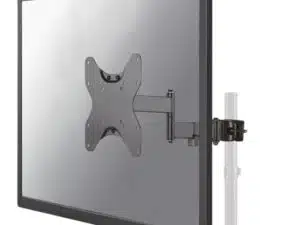Neomounts FL40-450BL12 Screen Pole Clamp/Truss Mount, 3 pivot, 23" - 42", 25kg, 200x200mm